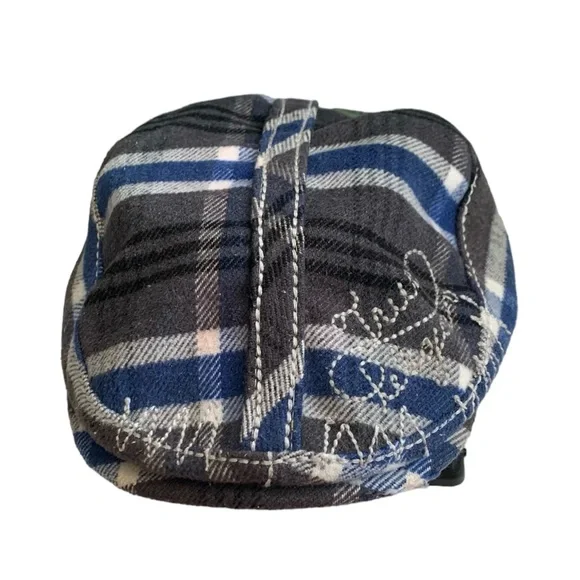 True Religion RARE Vintage Plaid Cap - Picture 1 of 9